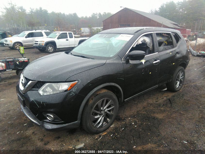 2016 NISSAN ROGUE SL - KNMAT2MV0GP704200