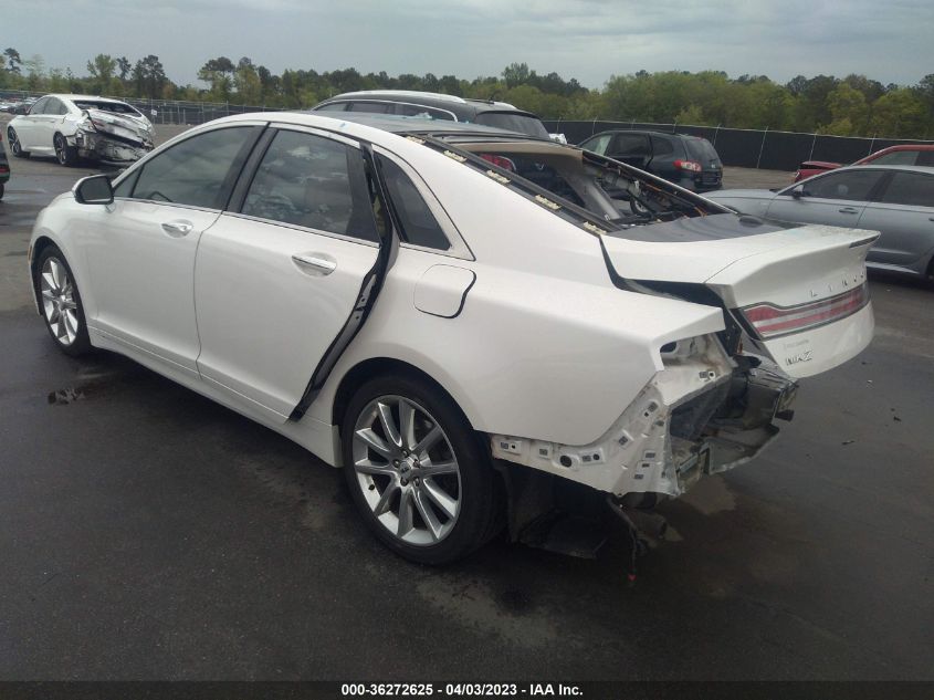 2015 LINCOLN MKZ - 3LN6L2GK8FR610219