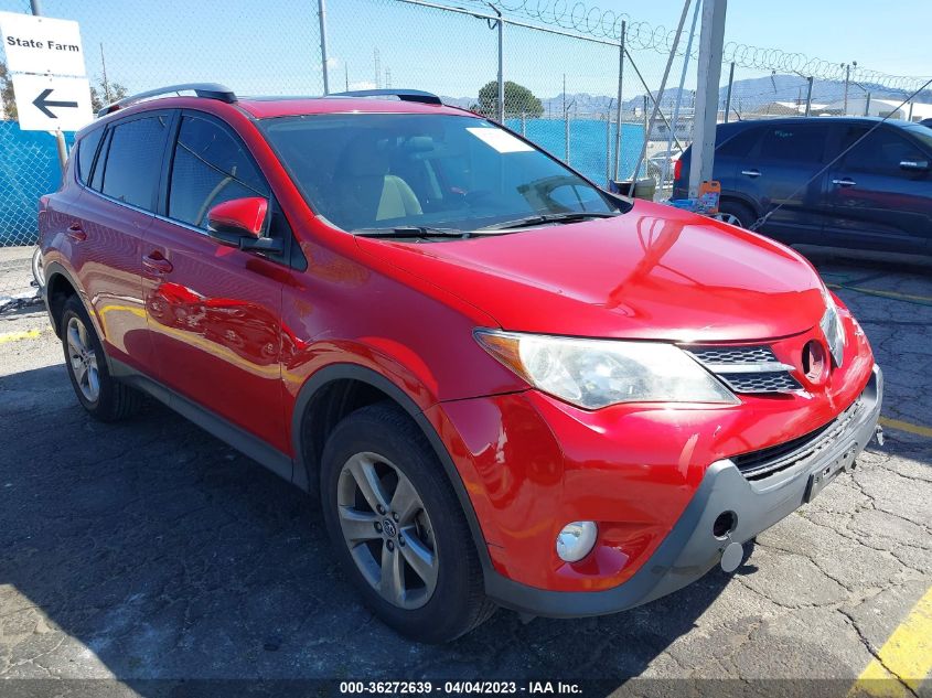 2015 TOYOTA RAV4 XLE - 2T3WFREV2FW156420