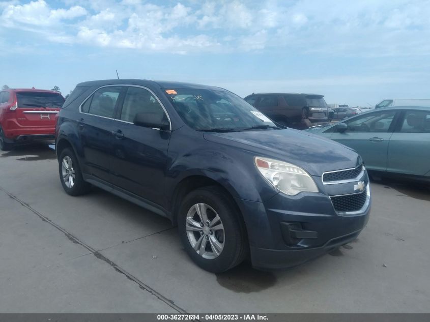 2013 CHEVROLET EQUINOX LS - 2GNALBEK2D6318157