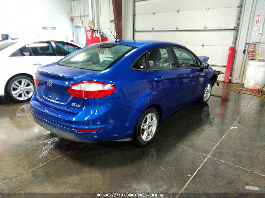 VIN 3FADP4BJ6KM122829 2019 FORD FIESTA SE