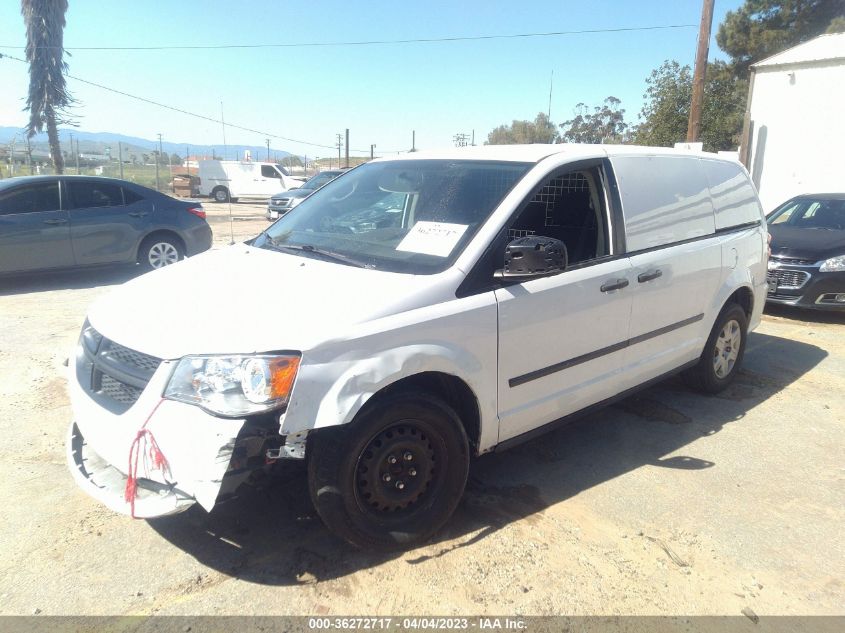 2014 RAM CARGO VAN TRADESMAN 2C4JRGAG1ER172081