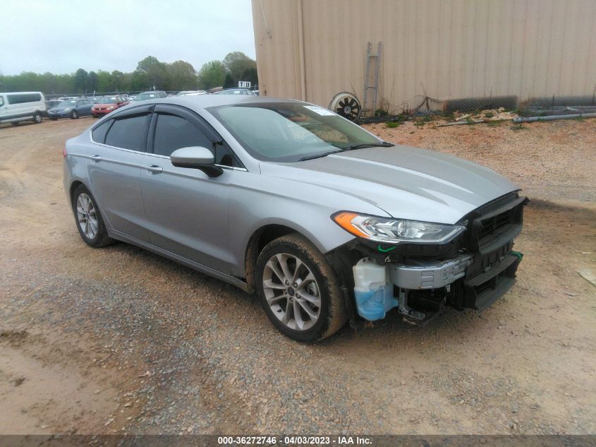 2020 FORD FUSION SE - 3FA6P0HD4LR257914