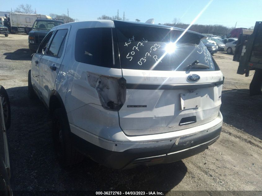 2016 FORD UTILITY POLICE 1FM5K8AR9GGB65067