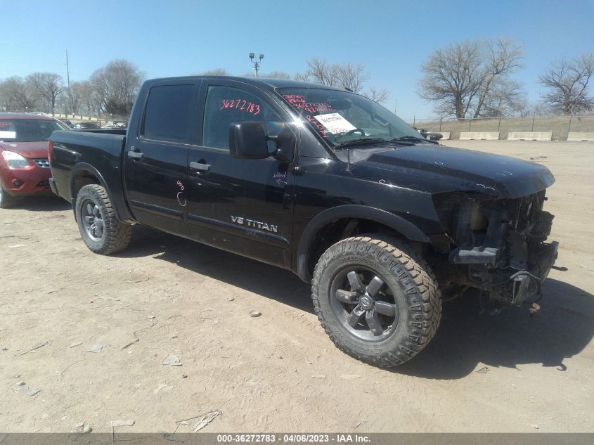 2015 NISSAN TITAN PRO-4X - 1N6BA0EC9FN507495