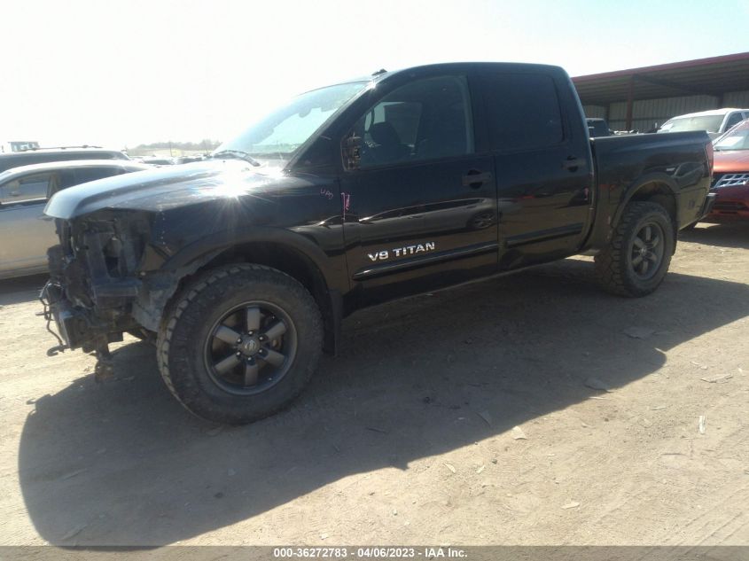 2015 NISSAN TITAN PRO-4X - 1N6BA0EC9FN507495