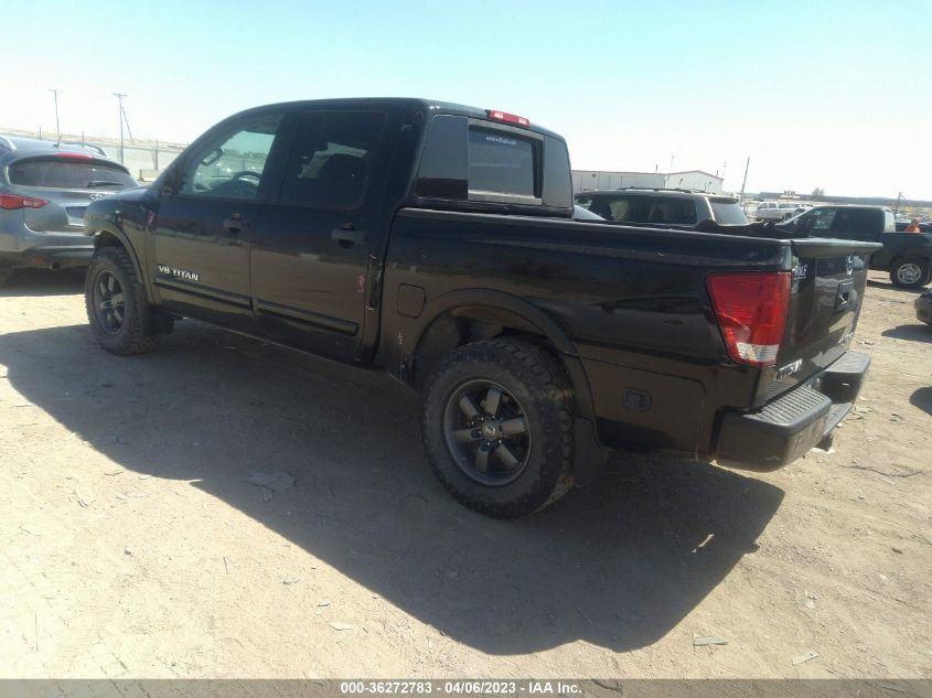 2015 NISSAN TITAN PRO-4X - 1N6BA0EC9FN507495