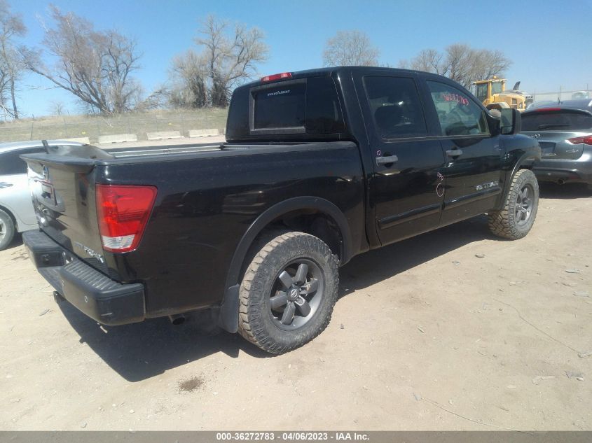 2015 NISSAN TITAN PRO-4X - 1N6BA0EC9FN507495