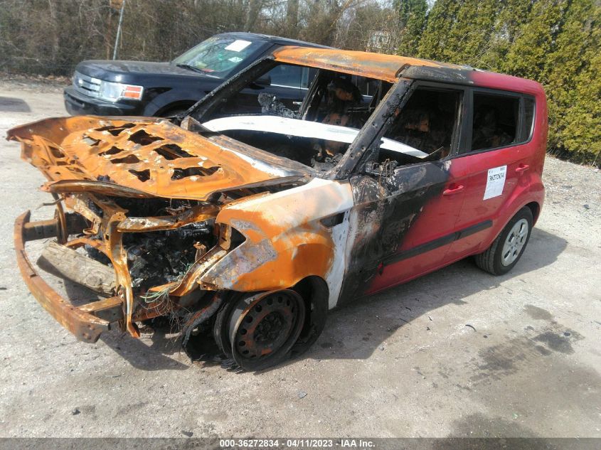 2013 KIA SOUL BASE - KNDJT2A50D7558008