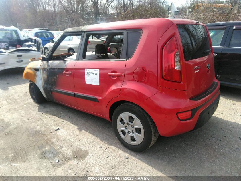 2013 KIA SOUL BASE - KNDJT2A50D7558008