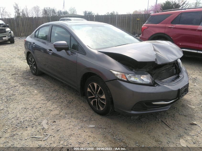 2015 HONDA CIVIC SEDAN EX - 19XFB2F84FE104018