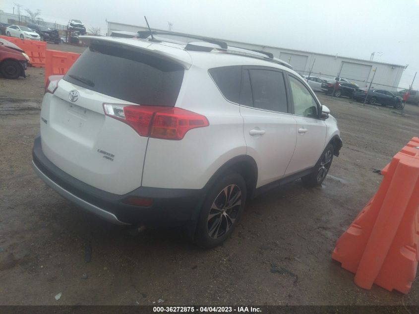 2015 TOYOTA RAV4 LIMITED - JTMDFREVXFD136078