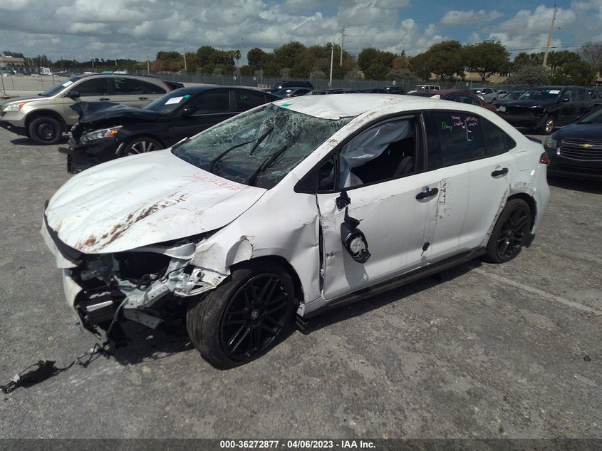 VIN 5YFEPMAEXNP290456 2022 TOYOTA COROLLA LE