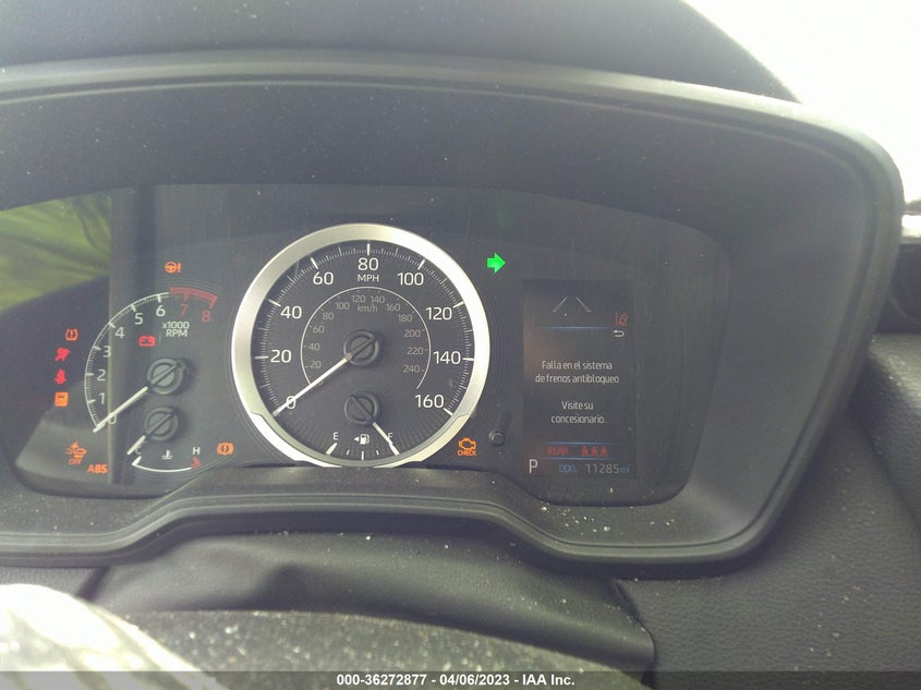 VIN 5YFEPMAEXNP290456 2022 TOYOTA COROLLA LE