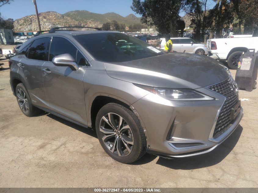2021 LEXUS RX RX 450H - 2T2HGMDA1MC068484