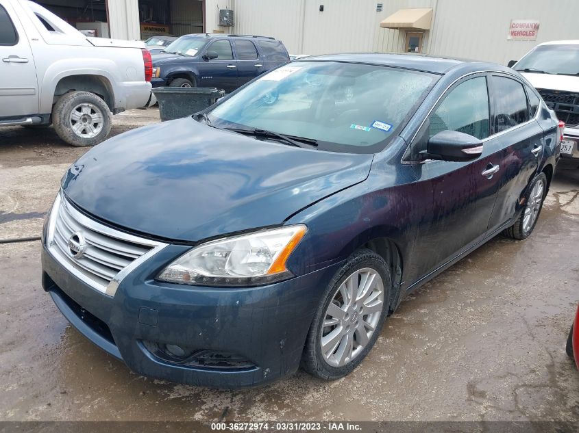 2013 NISSAN SENTRA SL - 3N1AB7AP5DL656662