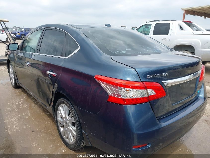 2013 NISSAN SENTRA SL - 3N1AB7AP5DL656662