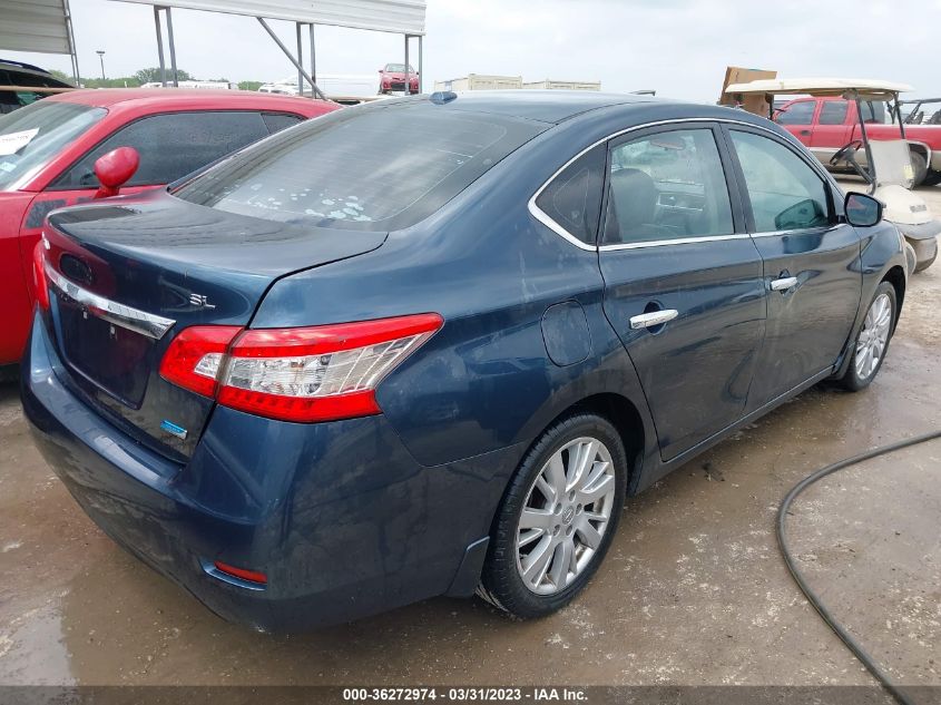 2013 NISSAN SENTRA SL - 3N1AB7AP5DL656662