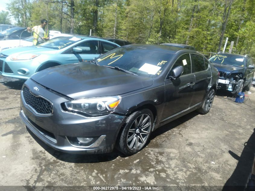 2014 KIA CADENZA PREMIUM KNALN4D78E5138650