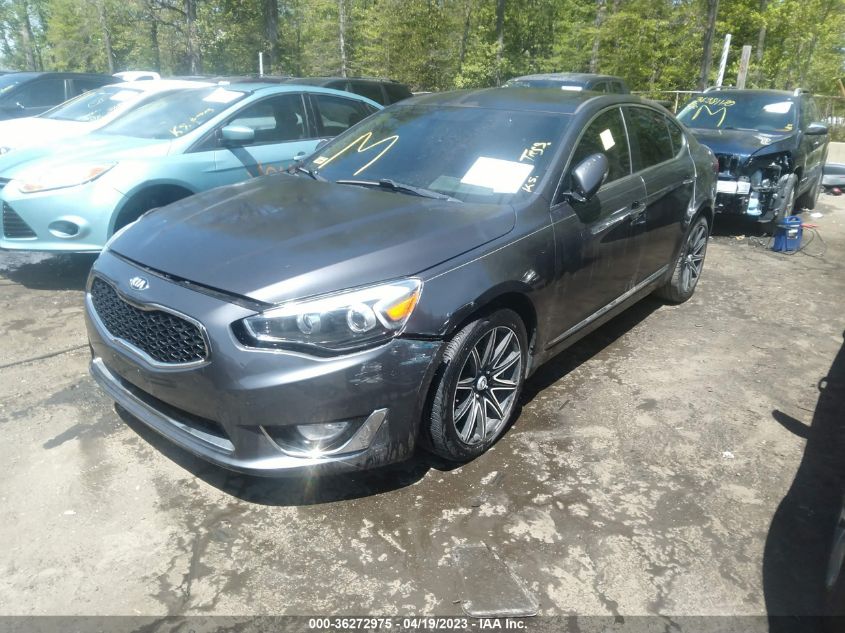 2014 KIA CADENZA PREMIUM KNALN4D78E5138650