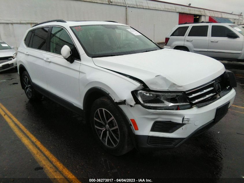 2021 VOLKSWAGEN TIGUAN SE/SE R-LINE BLACK/SEL - 3VV2B7AX9MM007735