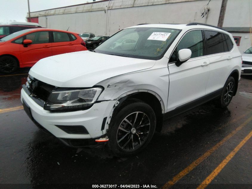 2021 VOLKSWAGEN TIGUAN SE/SE R-LINE BLACK/SEL - 3VV2B7AX9MM007735