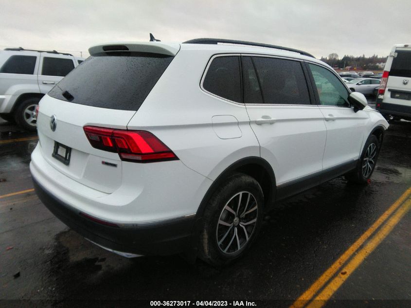 2021 VOLKSWAGEN TIGUAN SE/SE R-LINE BLACK/SEL - 3VV2B7AX9MM007735