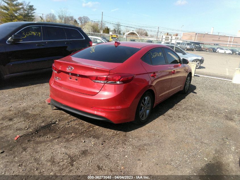 2018 HYUNDAI ELANTRA SEL - 5NPD84LF8JH292888