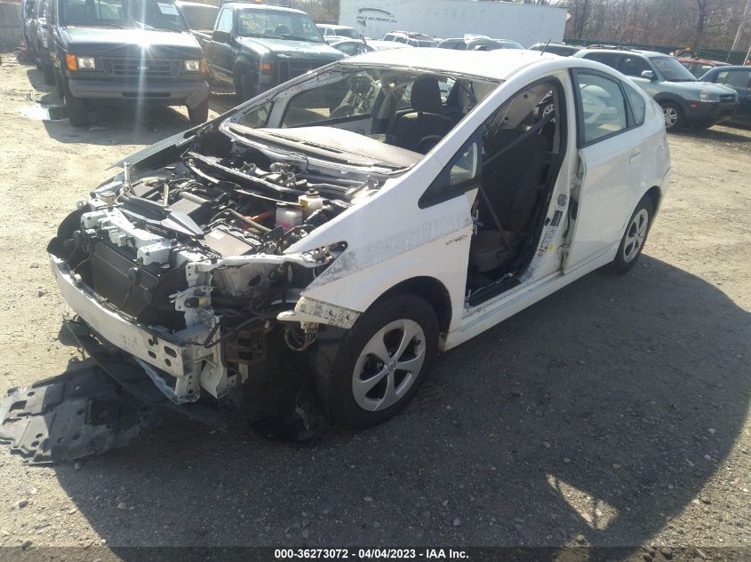 2015 TOYOTA PRIUS FOUR - JTDKN3DU8F1998605