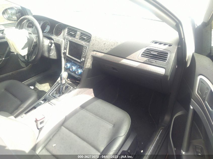 2016 VOLKSWAGEN E-GOLF SEL PREMIUM WVWPP7AU1GW915709