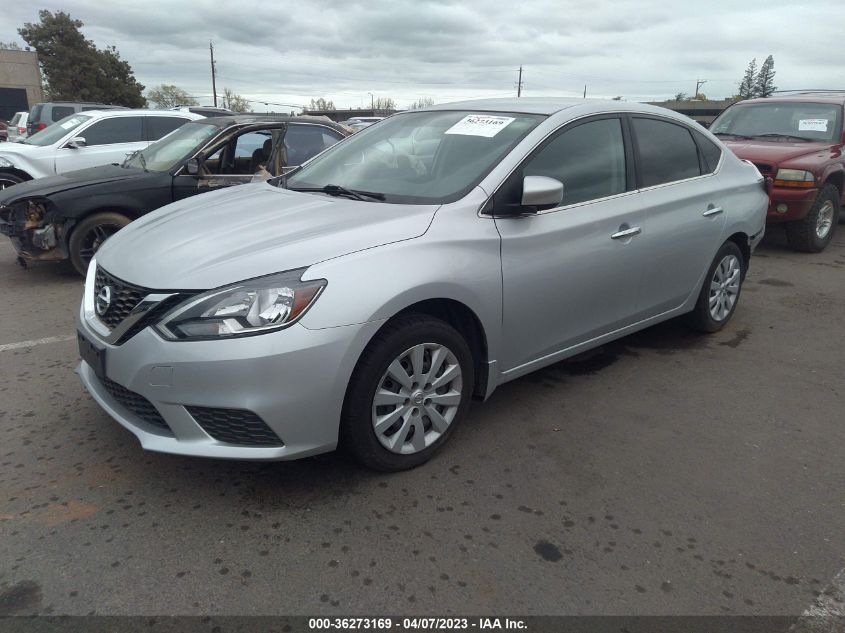 2016 NISSAN SENTRA S - 3N1AB7AP2GY303027