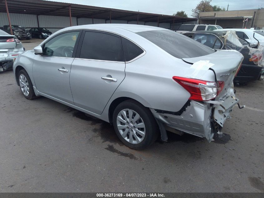 2016 NISSAN SENTRA S - 3N1AB7AP2GY303027