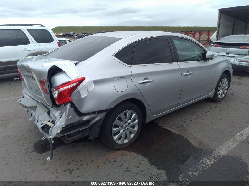 2016 NISSAN SENTRA S - 3N1AB7AP2GY303027