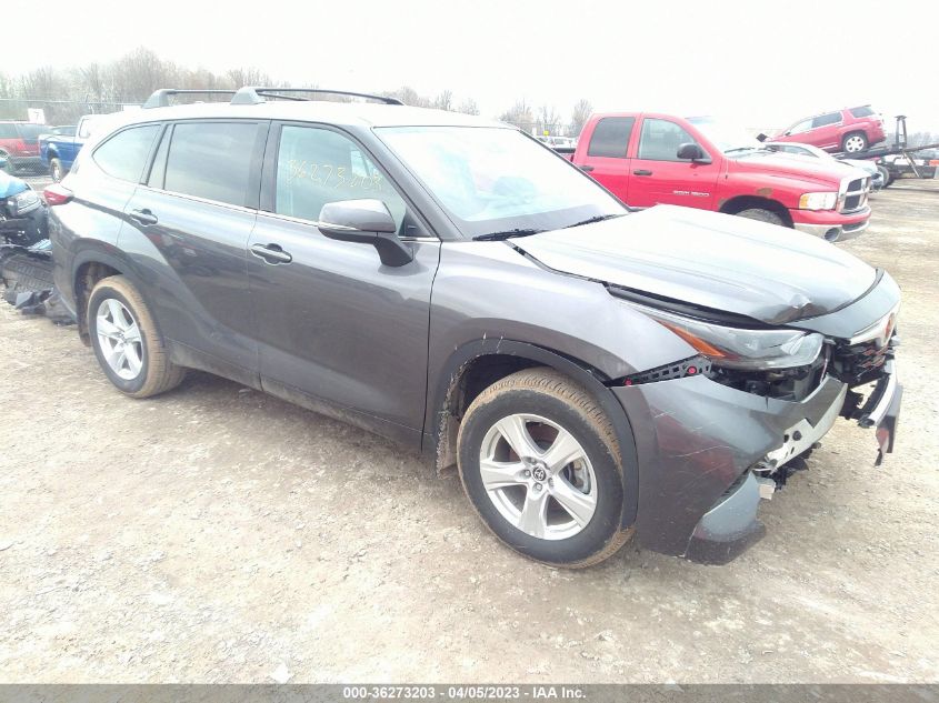 2022 TOYOTA HIGHLANDER LE - 5TDBZRBH9NS561680