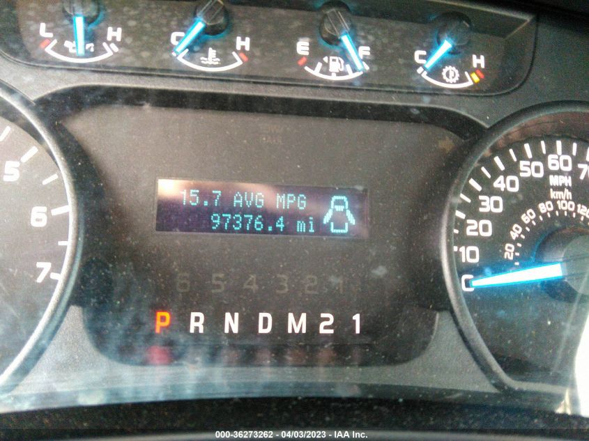 2013 FORD F-150 XL/STX/XLT/FX4/LARIAT - 1FTFX1EF2DKD31987