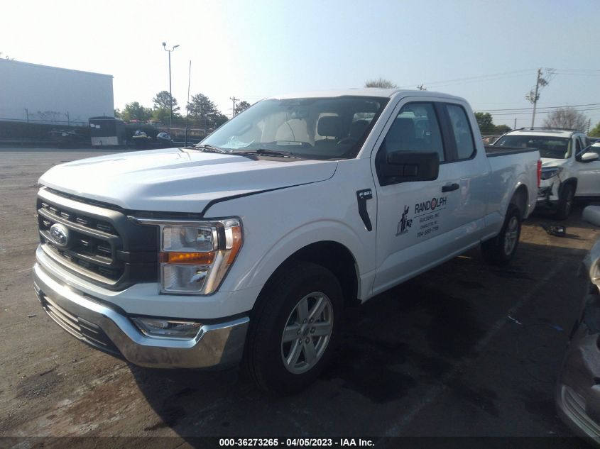 VIN 1FTEX1C56NKF25199 2022 FORD F-150 XL/XLT/LARIAT