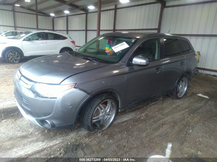 2015 MITSUBISHI OUTLANDER SE - JA4AZ3A32FZ010709