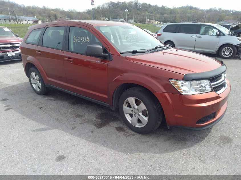 2013 DODGE JOURNEY AMERICAN VALUE PKG - 3C4PDCAB0DT537643