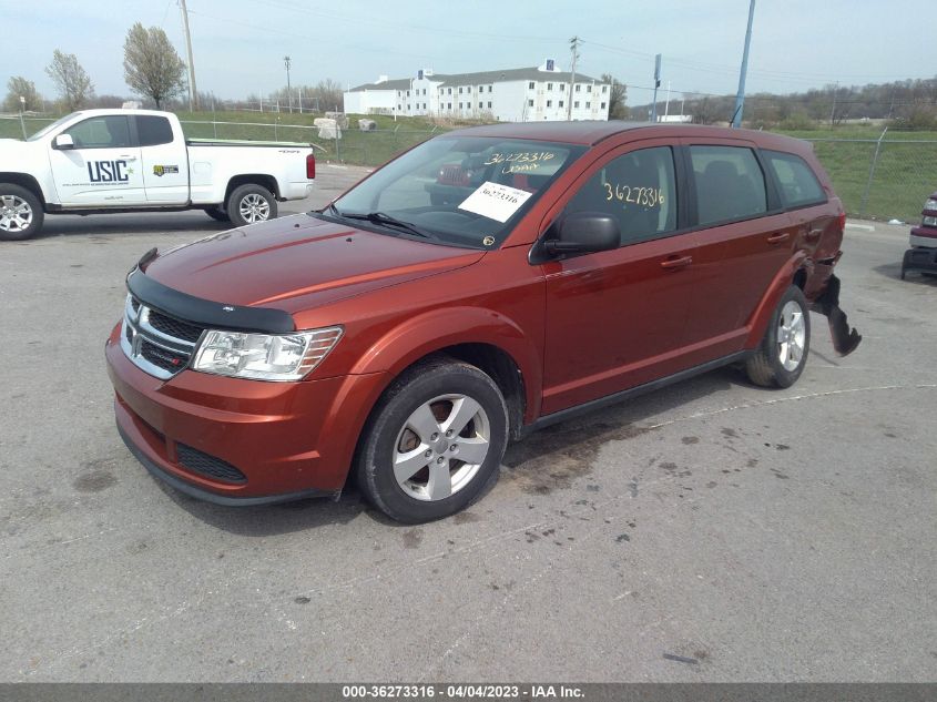 2013 DODGE JOURNEY AMERICAN VALUE PKG - 3C4PDCAB0DT537643