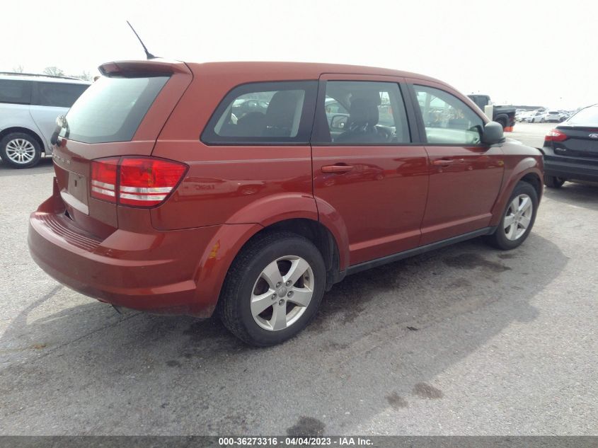 2013 DODGE JOURNEY AMERICAN VALUE PKG - 3C4PDCAB0DT537643