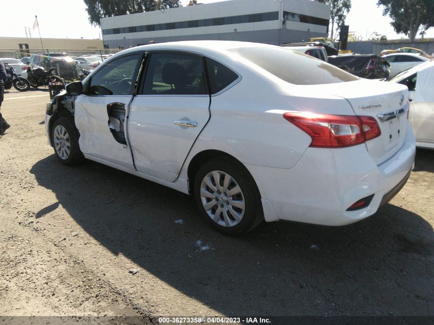 2019 NISSAN SENTRA S - 3N1AB7AP6KY455952