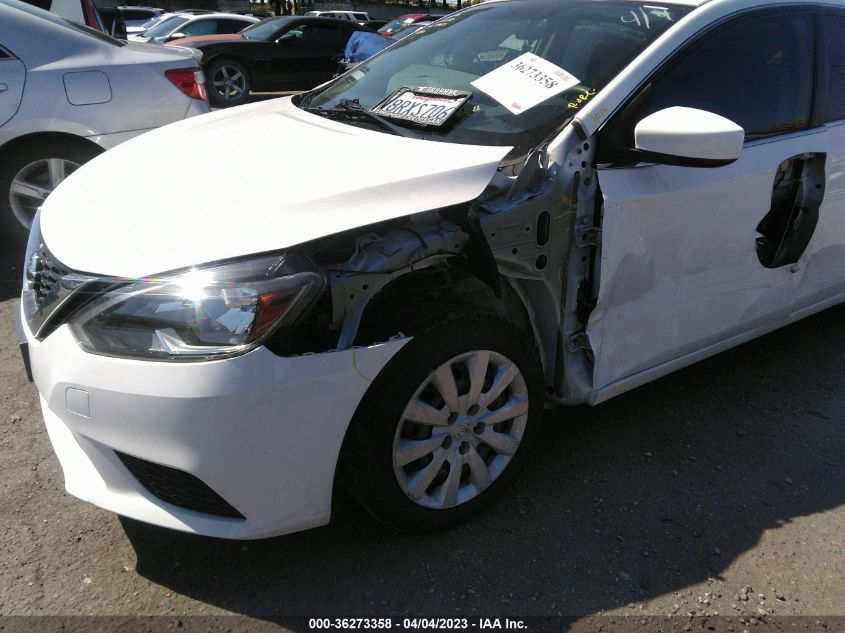 2019 NISSAN SENTRA S - 3N1AB7AP6KY455952