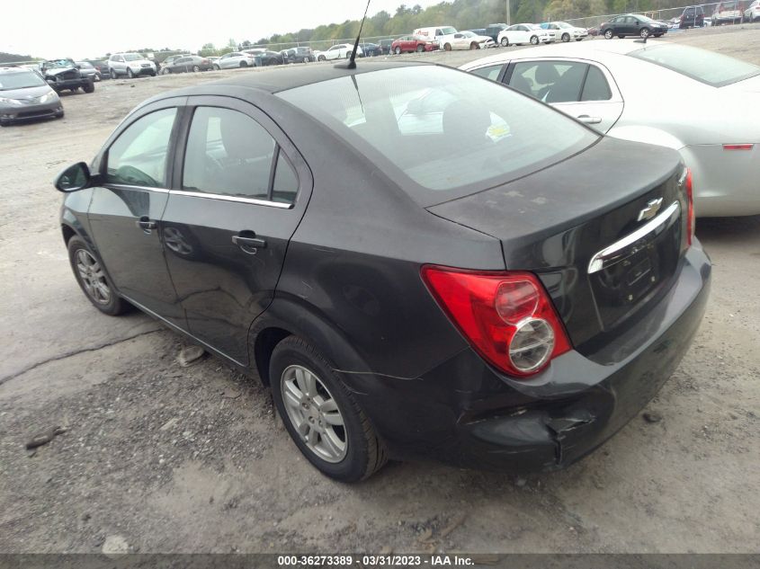 2014 CHEVROLET SONIC LT - 1G1JC5SHXE4162657
