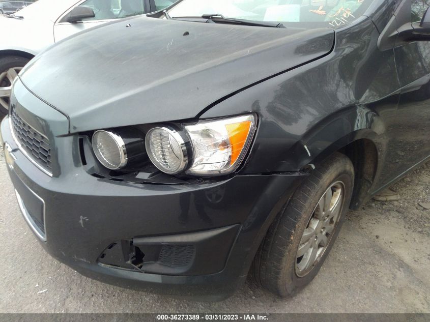 2014 CHEVROLET SONIC LT - 1G1JC5SHXE4162657