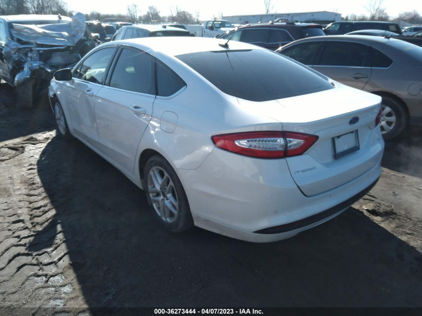 2016 FORD FUSION SE - 3FA6P0H70GR326288