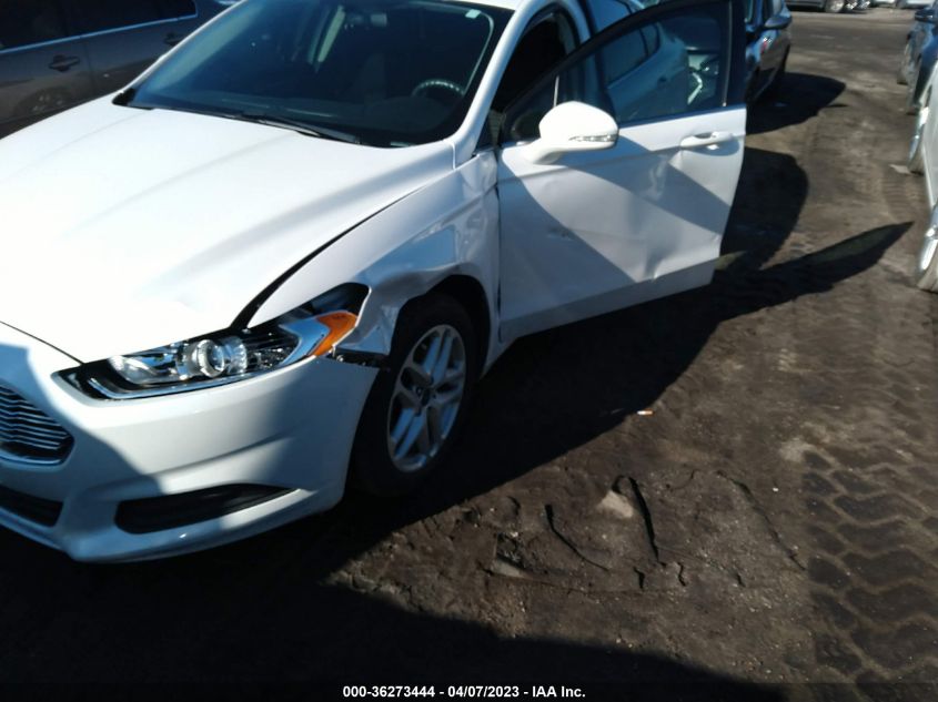 2016 FORD FUSION SE - 3FA6P0H70GR326288