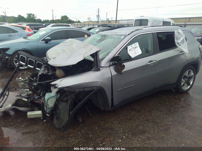VIN 3C4NJCCB8MT511613 2021 JEEP COMPASS LIMITED