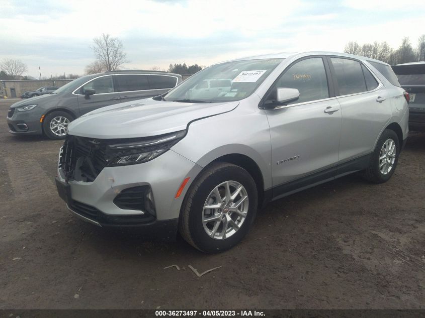 2022 CHEVROLET EQUINOX LT - 3GNAXUEV9NS112850