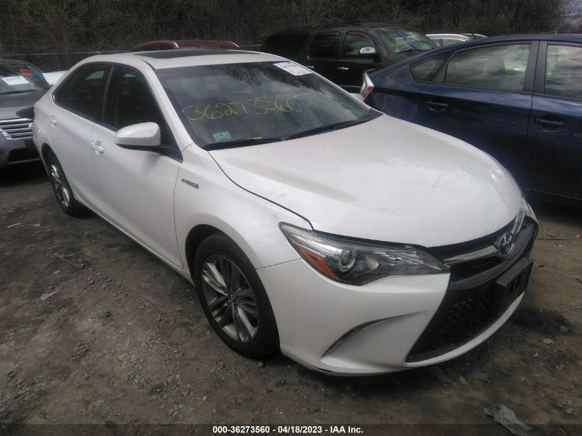 2015 TOYOTA CAMRY HYBRID LE/XLE/SE - 4T1BD1FK2FU168411