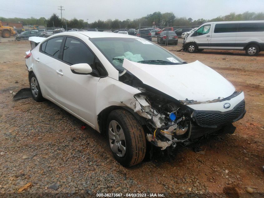 2016 KIA FORTE LX - KNAFK4A67G5487819